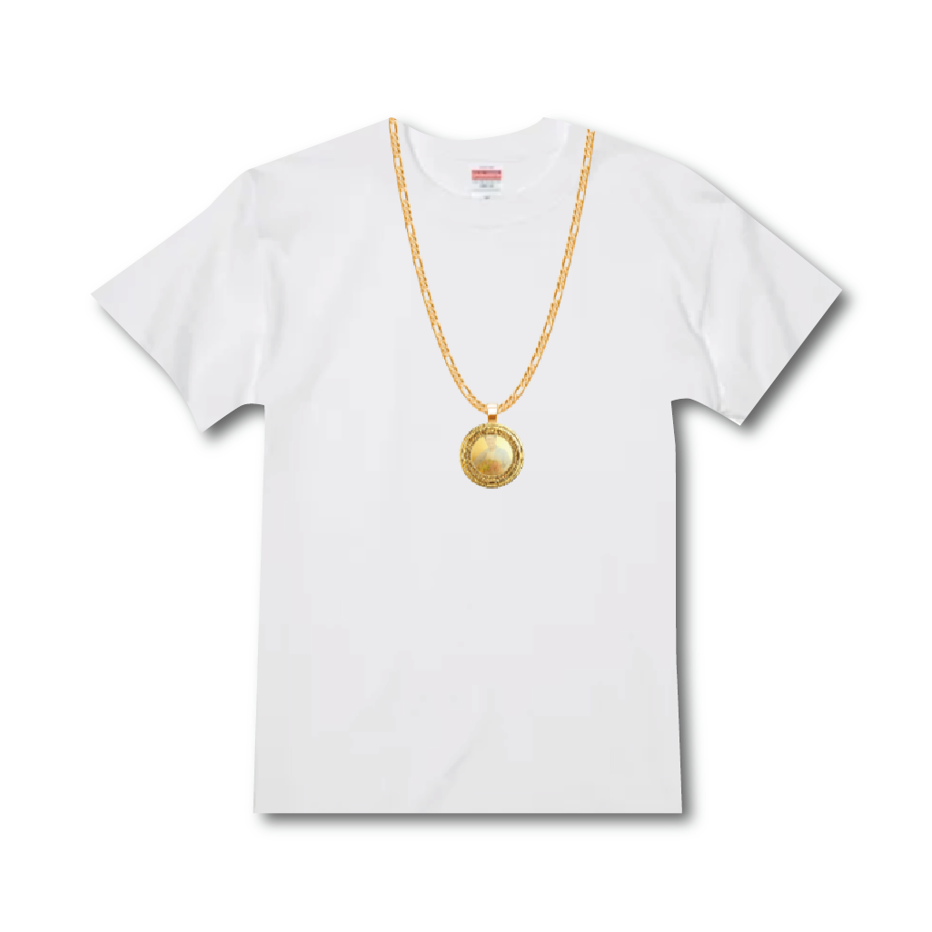 ゴールドジュエリーTシャツ