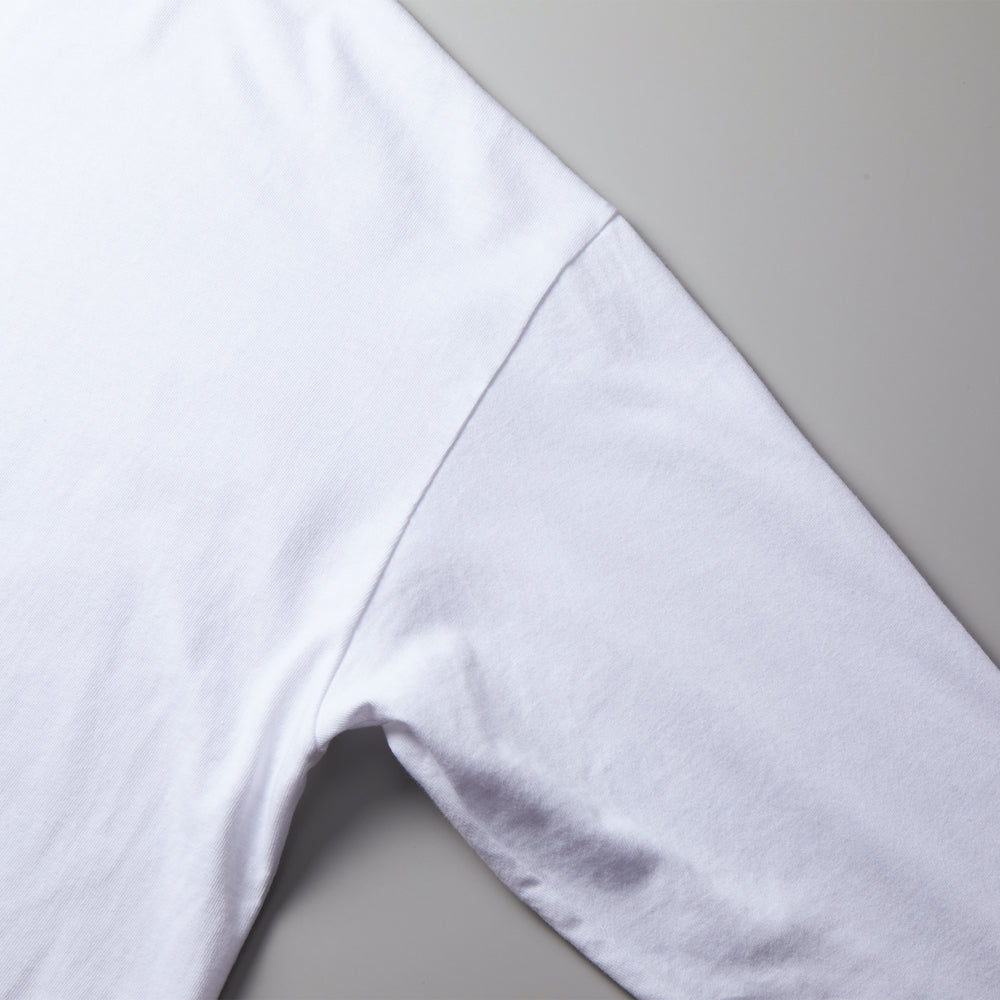 5.6オンス ビッグシルエット ロングスリーブ Tシャツ(1.8インチリブ)(品番 5509-01)