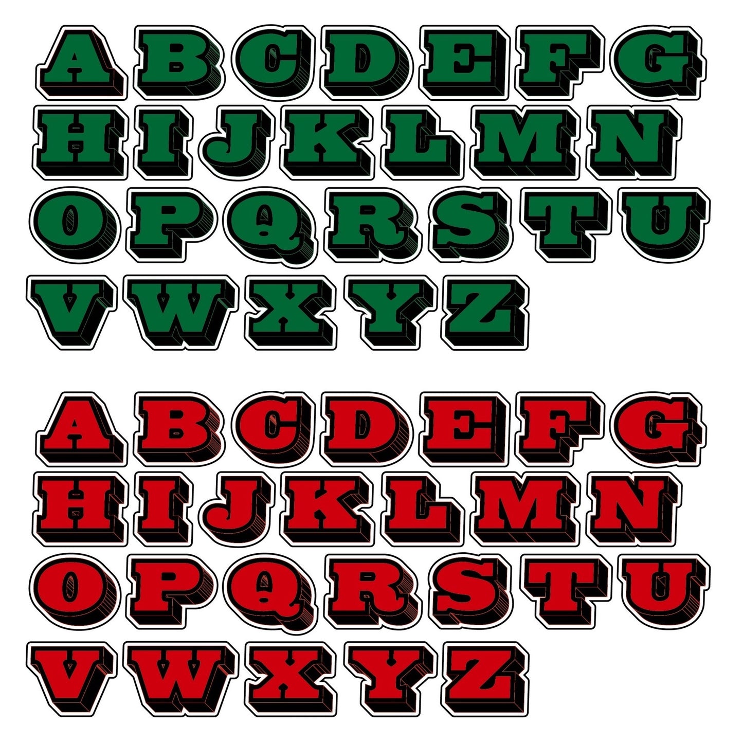 イニシャル ジップアップパーカー