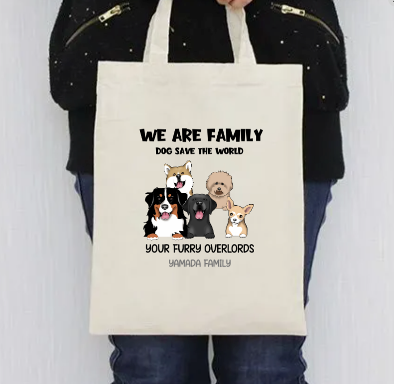 WE ARE FAMILYバッグ(DOG)