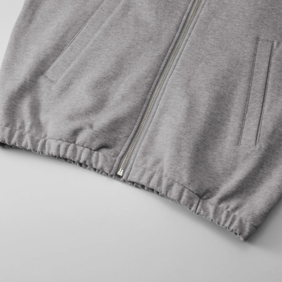 10.0オンス スウェット フルジップ スタンド ジャケット(裏パイル)(品番5245-01)