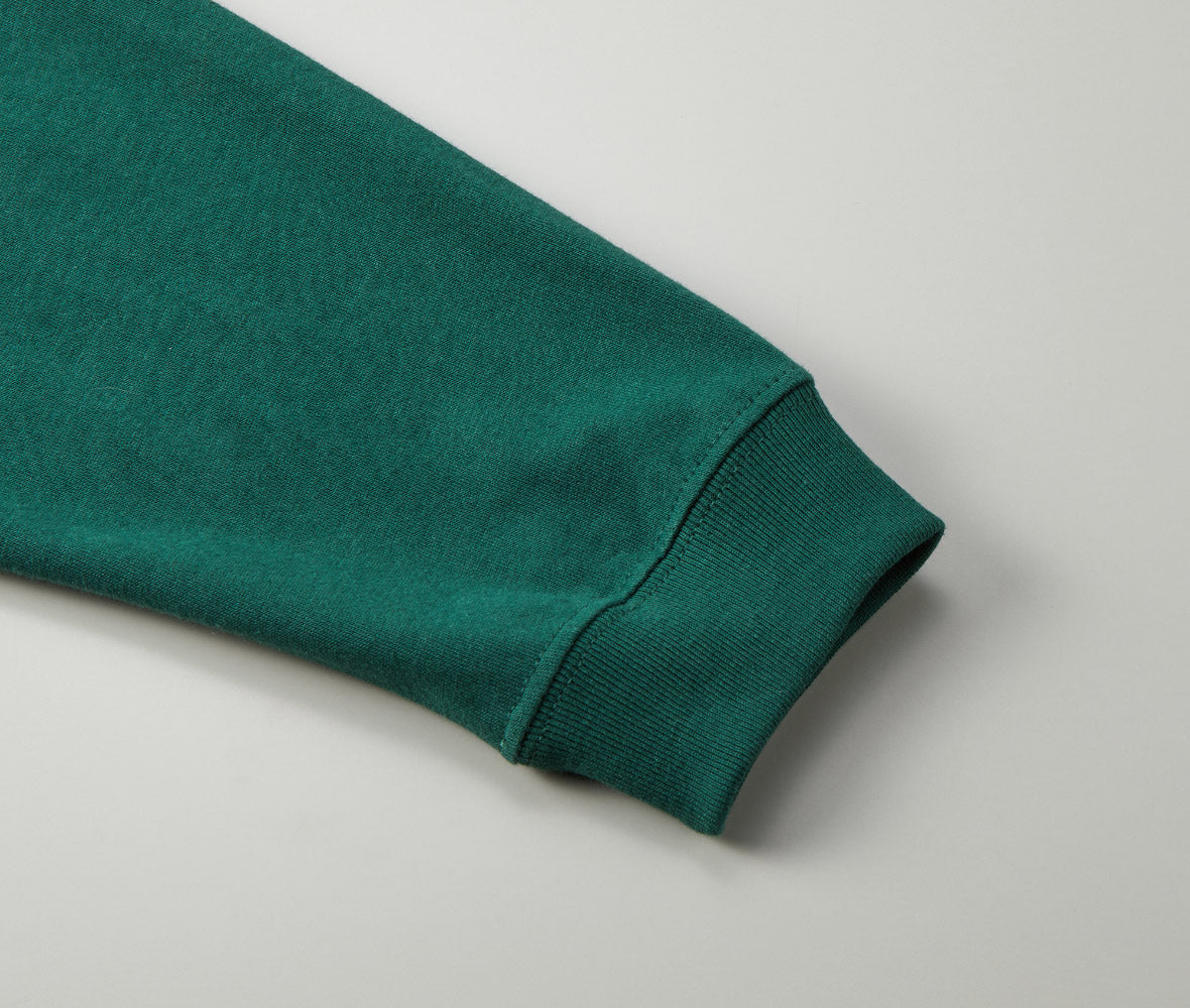 5.6オンス ラグラン ロングスリーブ Tシャツ(1.6インチリブ)(品番 5048-01)