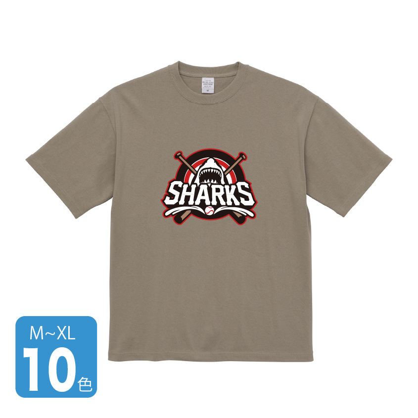 9.1オンス マグナムウェイト ビッグシルエット Tシャツ
