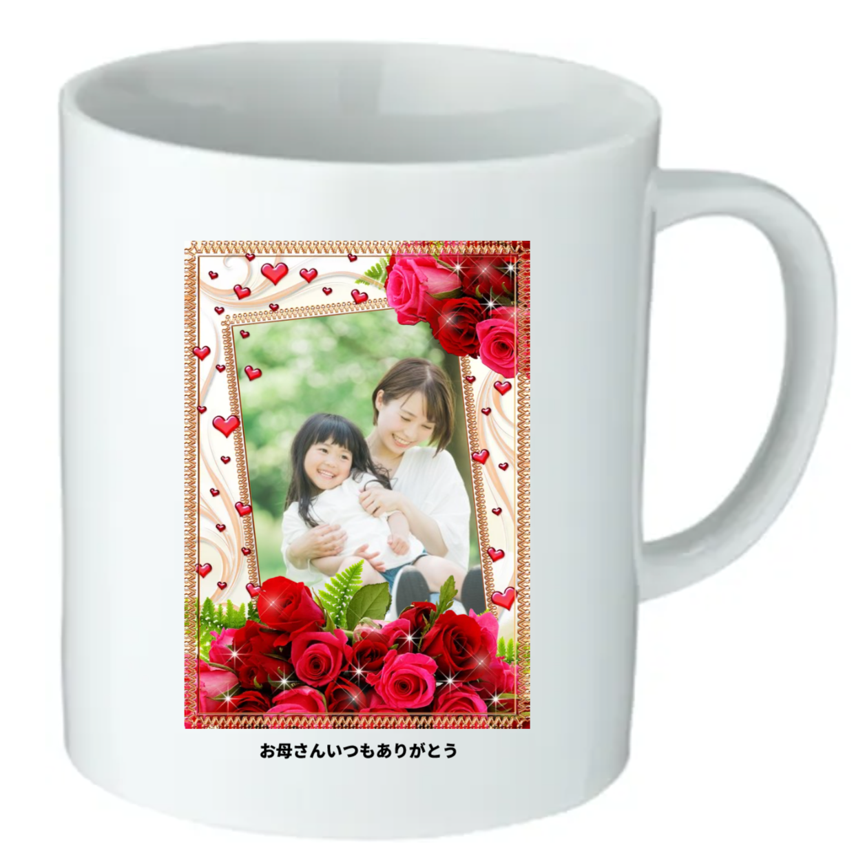 HAPPY MOTHER`S DAY フォトマグカップ