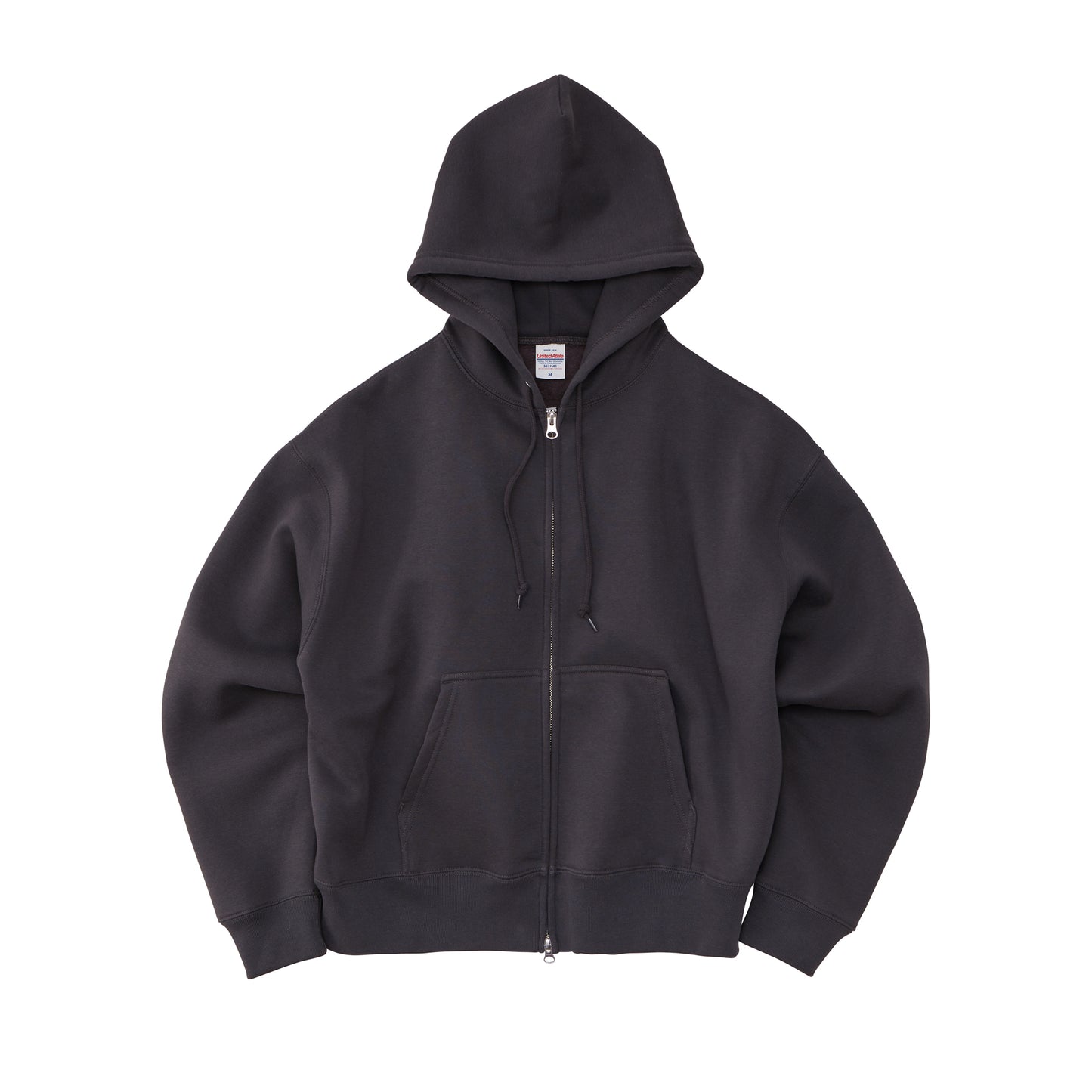 10.0オンス T/C ボックスシルエット スウェット フルジップ パーカ（裏起毛）（品番：5621-01)